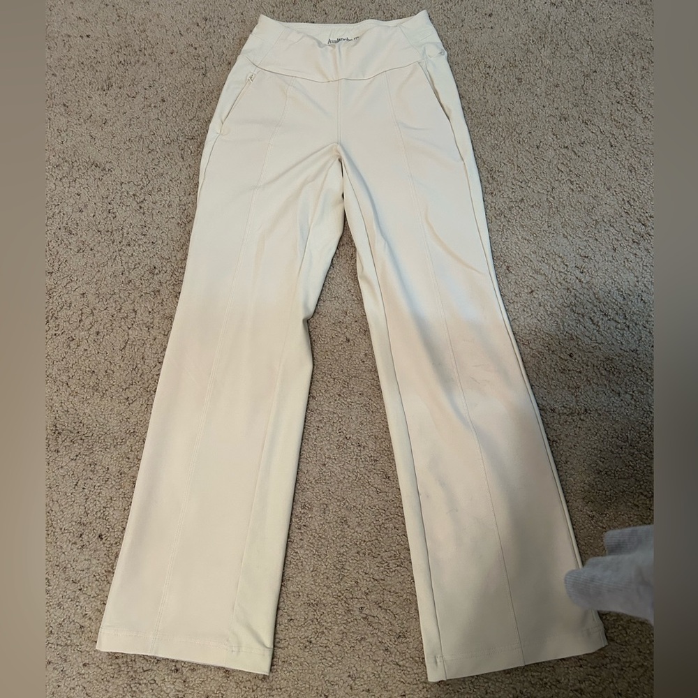 Stretchy Cream Women’s Pants